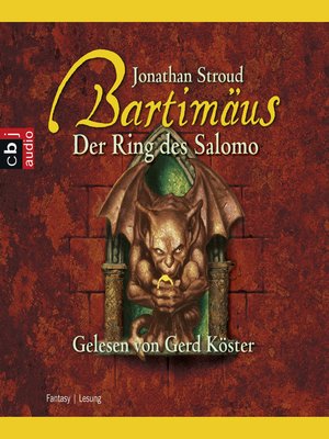 cover image of Bartimäus--Der Ring des Salomo